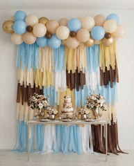 Midnight Sparkle Rectangle Fringe Backdrop