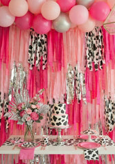 Hoppy Easter Rectangle Fringe Backdrop