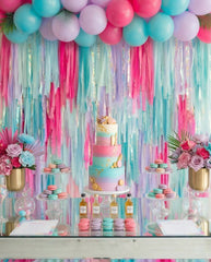 Sparkle Season Rectangle Fringe Backdrop