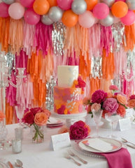 Holiday Magic Rectangle Fringe Backdrop