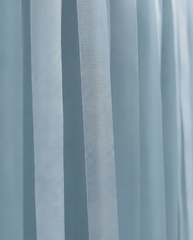 Elegant Light Dusty Blue Single-Layer Fringe Garland Banner