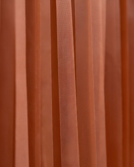 Elegant Terracotta Single-Layer Fringe Garland Banner