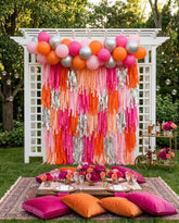 Holiday Magic Rectangle Fringe Backdrop