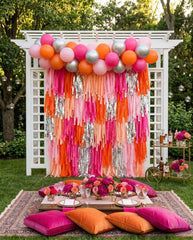 Holiday Magic Rectangle Fringe Backdrop