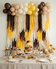 Festive Celebration Rectangle Fringe Backdrop