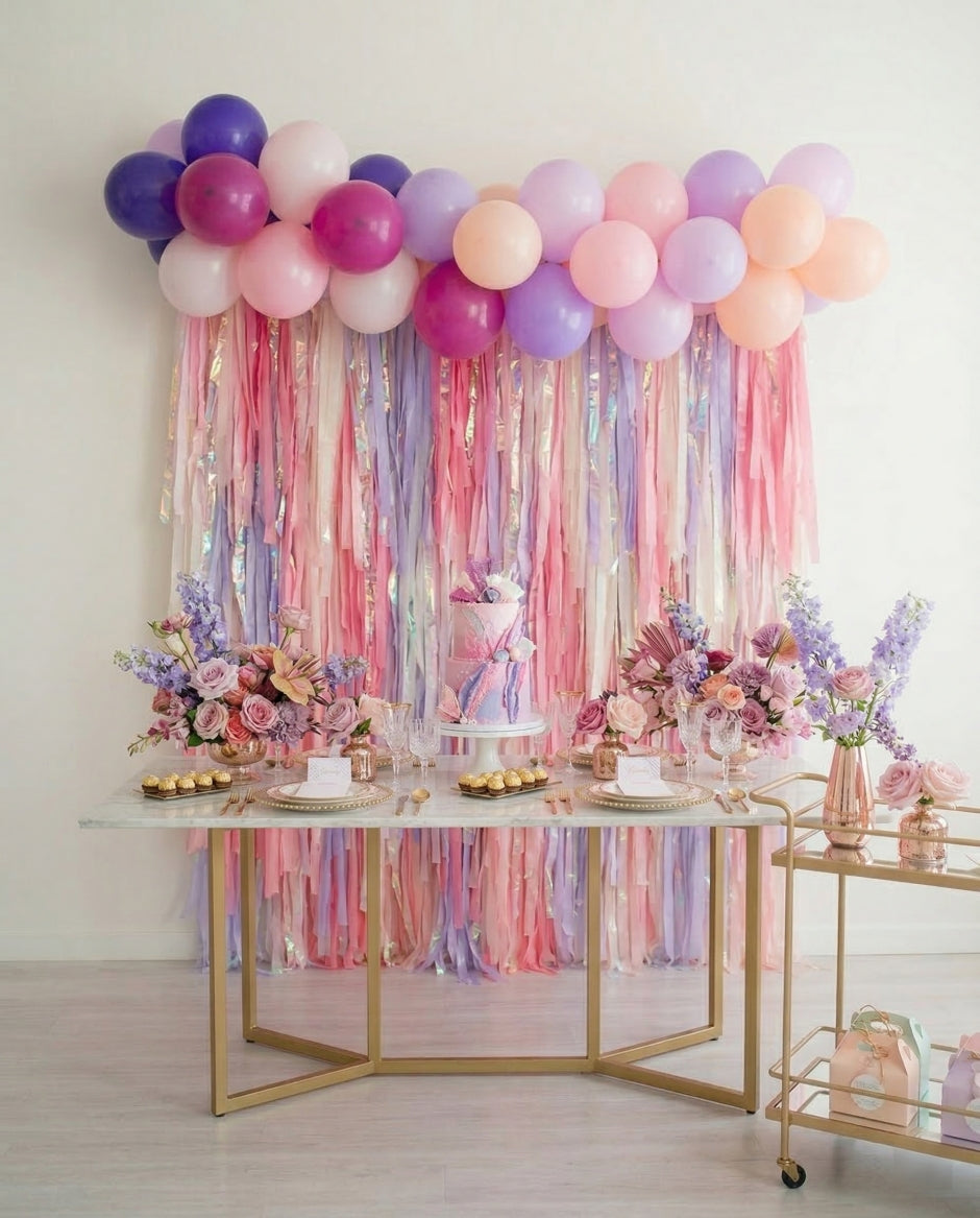 Give Thanks Rectangle Fringe Backdrop