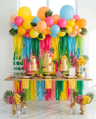 Party Time Fringe Backdrop