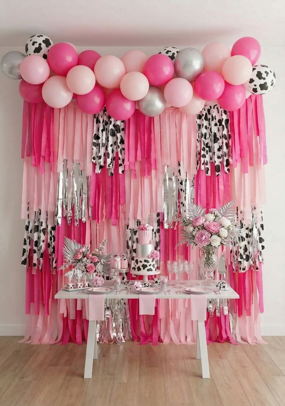 Hoppy Easter Rectangle Fringe Backdrop