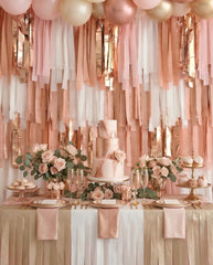 Celebration Vibes Fringe Backdrop