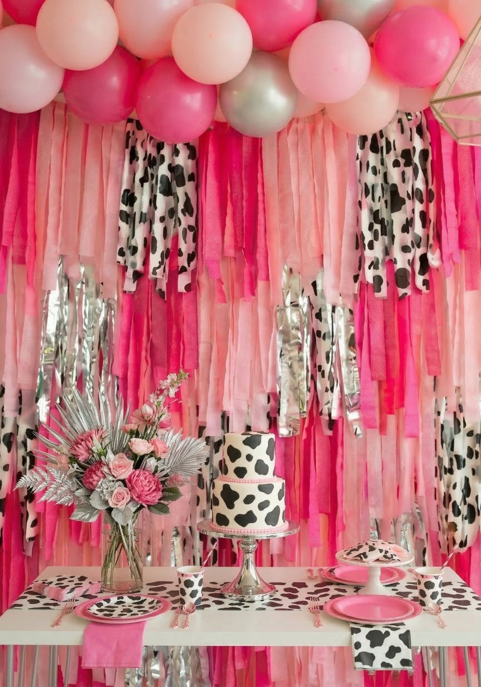 Hoppy Easter Rectangle Fringe Backdrop