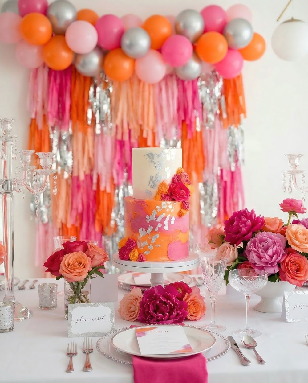 Holiday Magic Rectangle Fringe Backdrop