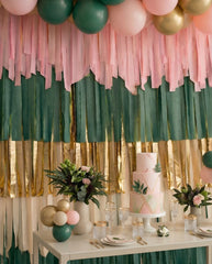 Merry & Bright Rectangle Fringe Backdrop