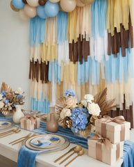 Midnight Sparkle Rectangle Fringe Backdrop