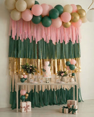 Merry & Bright Rectangle Fringe Backdrop