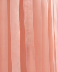 Elegant Blush Single-Layer Fringe Garland Banner