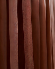 Elegant Chocolate Single-Layer Fringe Garland Banner