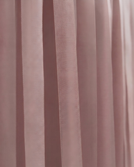 Elegant Dusty Rose Single-Layer Fringe Garland Banner
