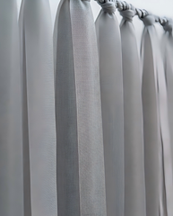 Elegant Gary Single-Layer Fringe Garland Banner