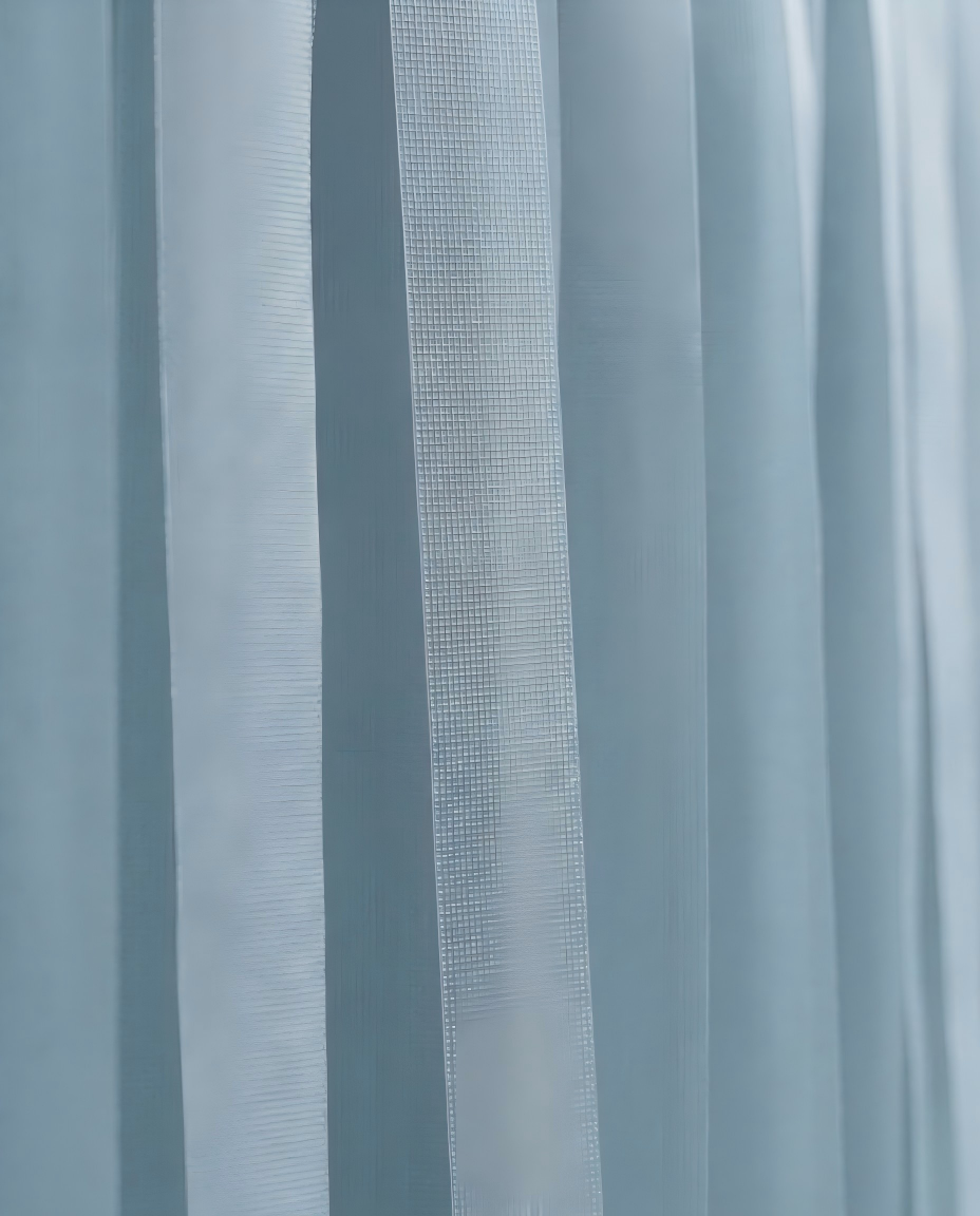 Elegant Light Dusty Blue Single-Layer Fringe Garland Banner