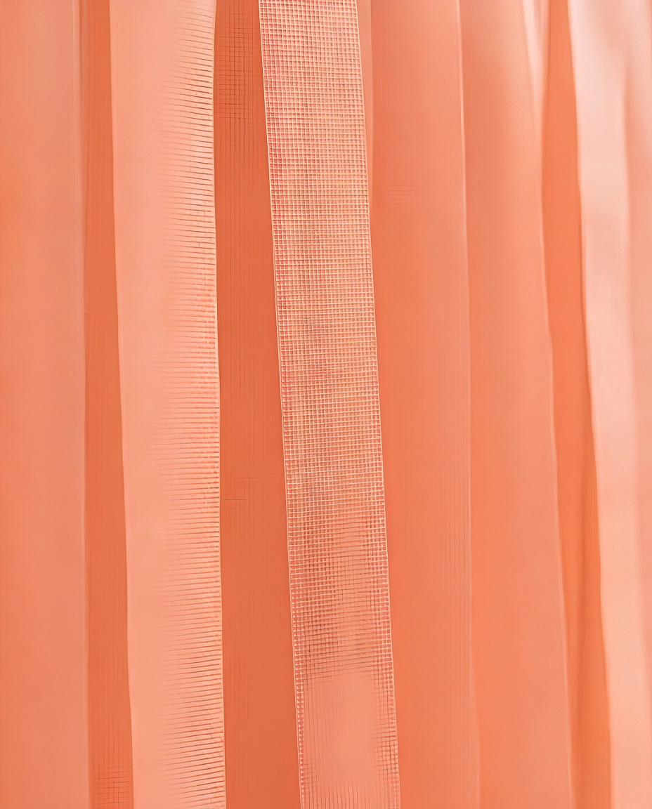 Elegant Peach Single-Layer Fringe Garland Banner