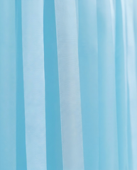 Elegant Powder Blue Single-Layer Fringe Garland Banner