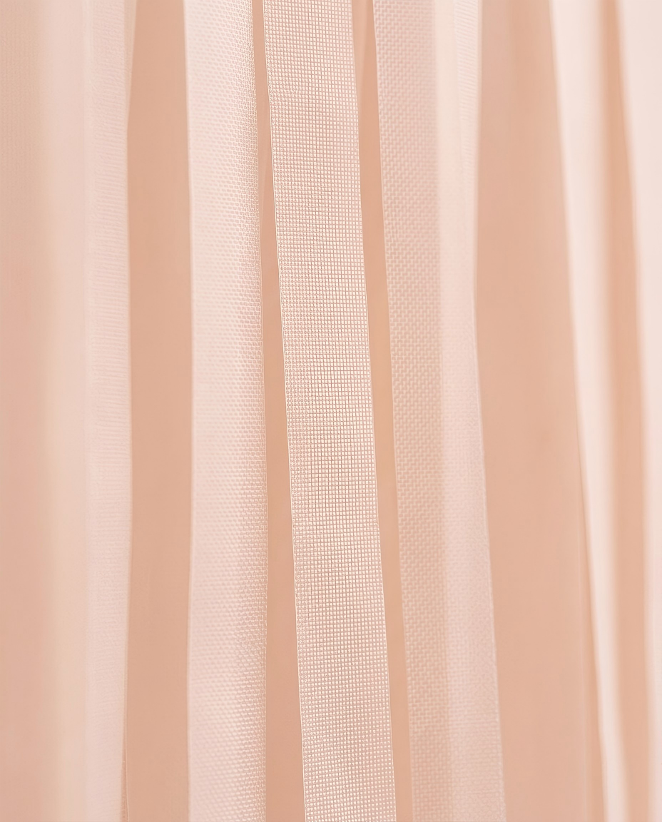 Elegant Quiet Pink Single-Layer Fringe Garland Banner