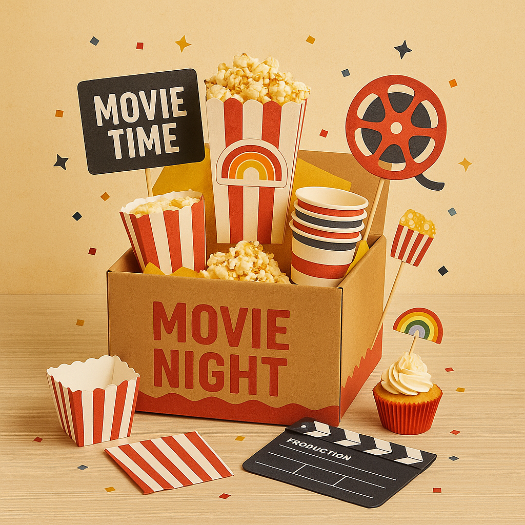 Movie Night Party Box