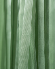 Elegant Dark Green Single-Layer Fringe Garland Banner