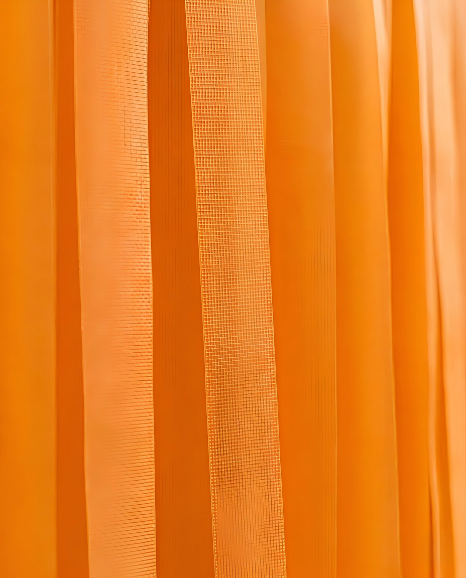 Elegant Goldenrod Single-Layer Fringe Garland Banner