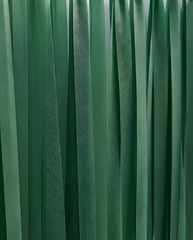 Elegant Hunter Green Single-Layer Fringe Garland Banner