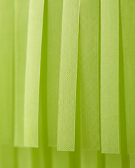 Elegant Lime Green Single-Layer Fringe Garland Banner
