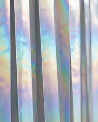 Elegant Silver Single-Layer Fringe Garland Banner