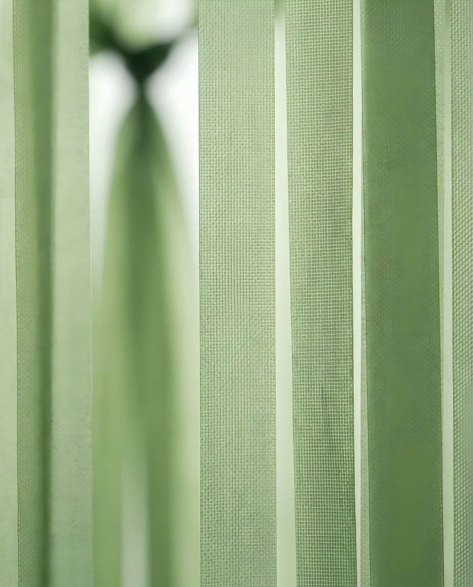 Elegant Tender Green Single-Layer Fringe Garland Banner