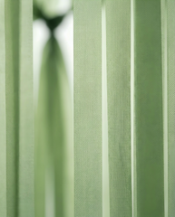 Elegant Tender Green Single-Layer Fringe Garland Banner